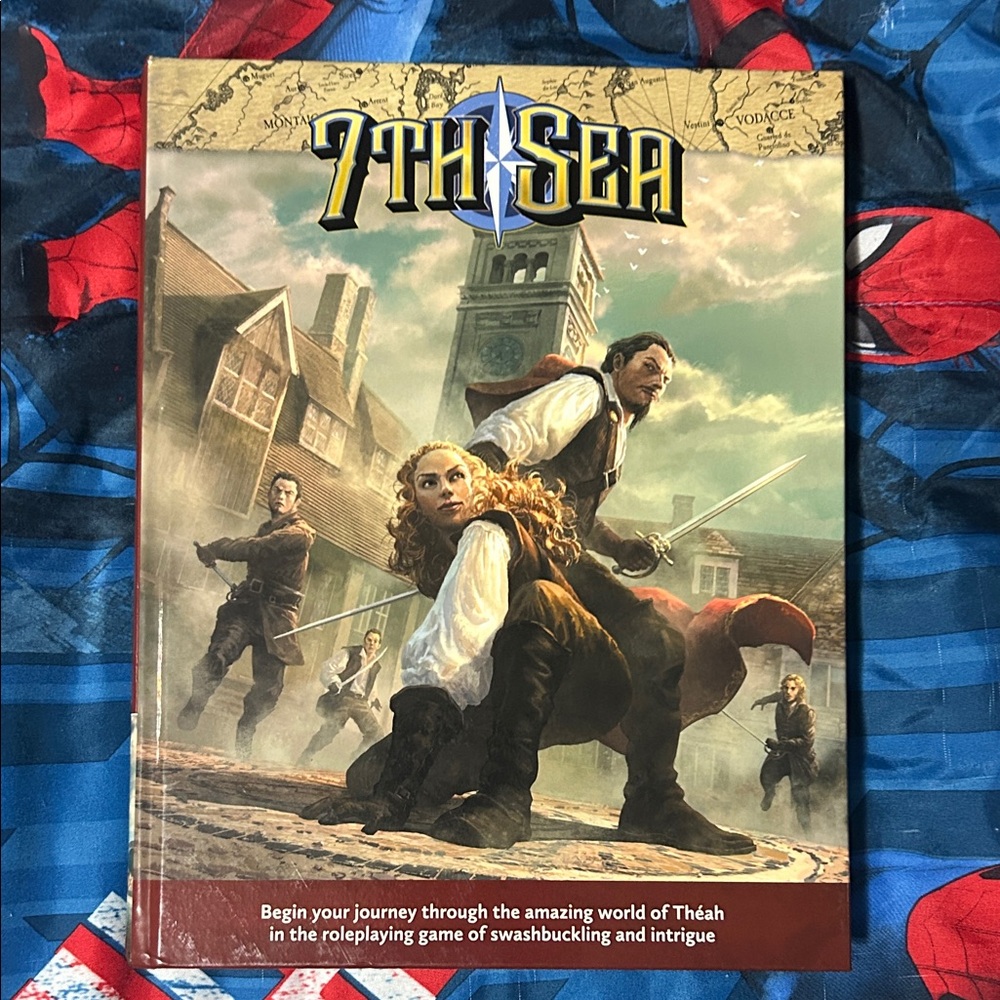 7th Sea Roleplaying Hard Cover Game Book